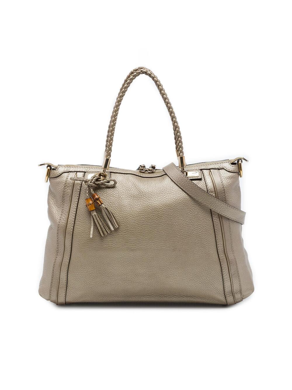 Gucci Metallic Calfskin Bella #349469G53B